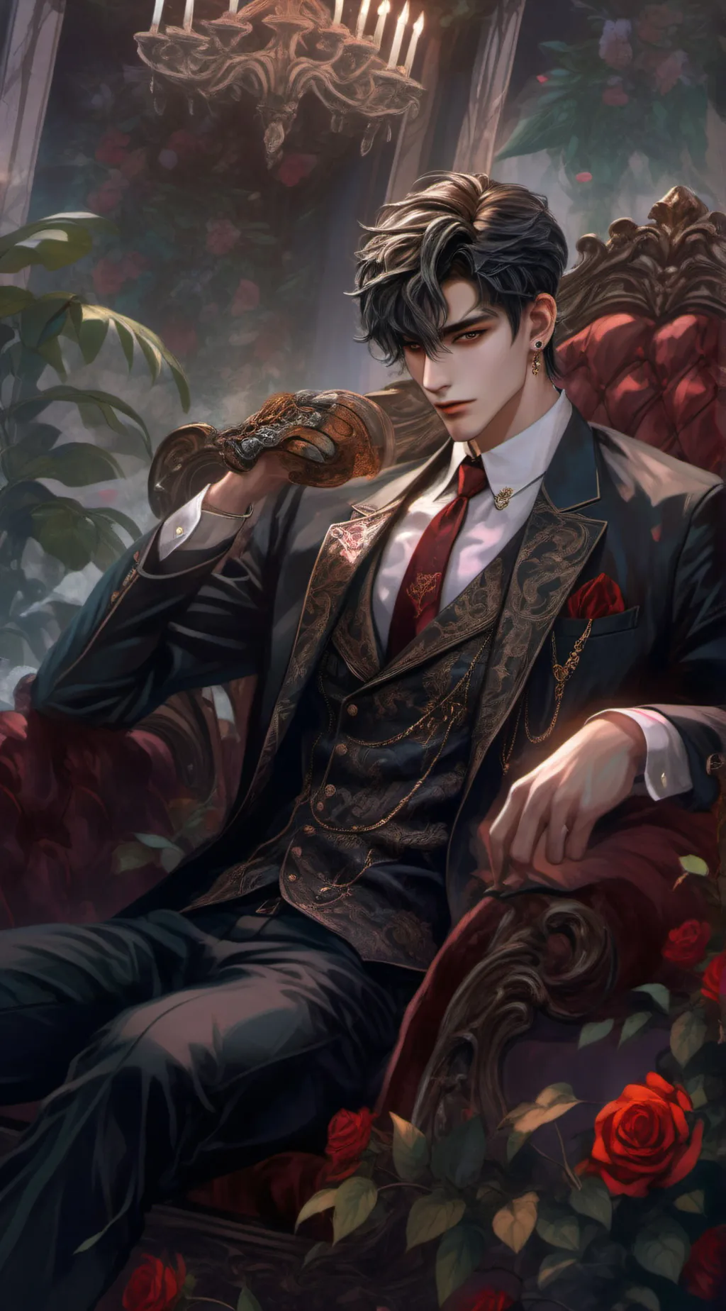 ai character: Aron background