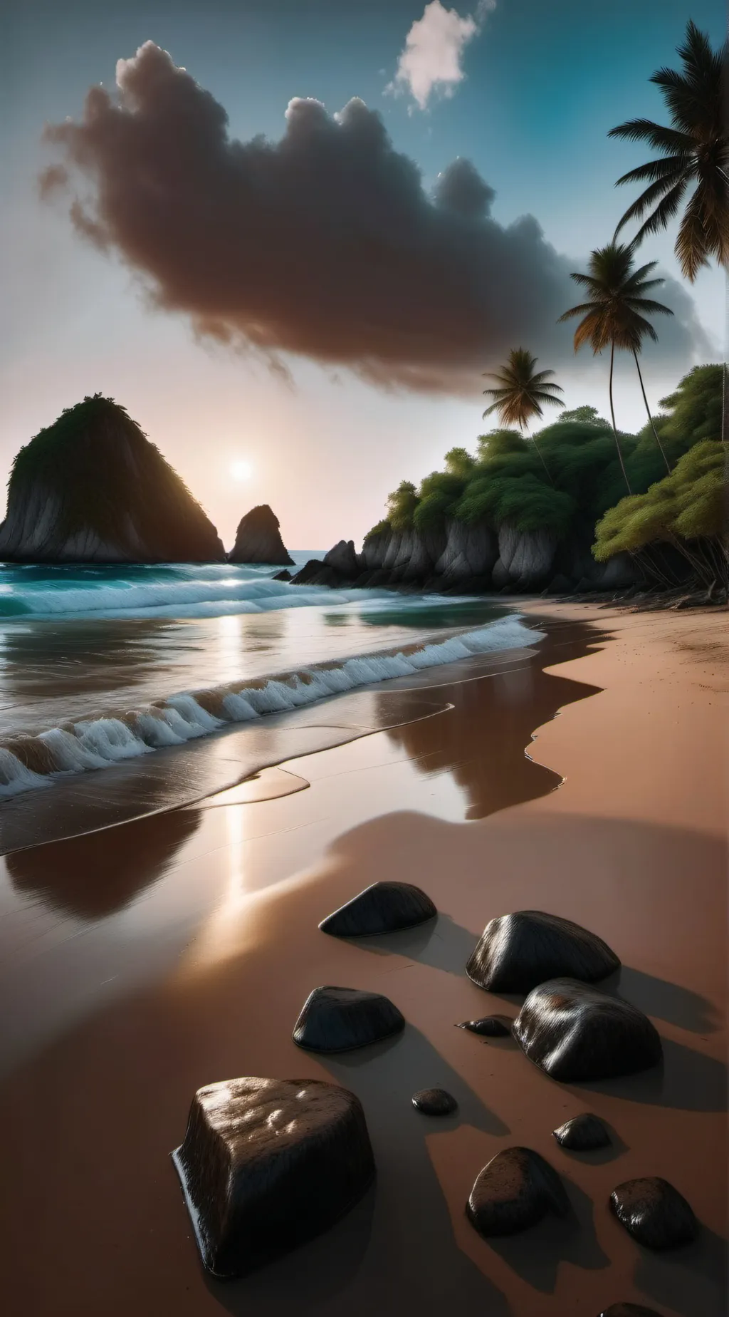 ai character: Outer banks  background