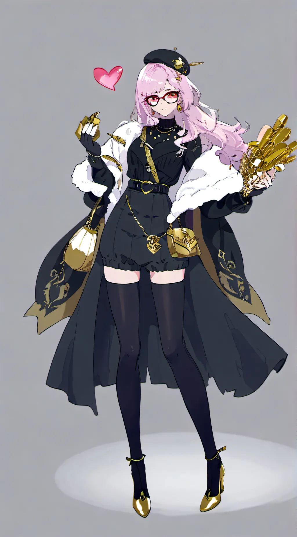 ai character: Diamond background