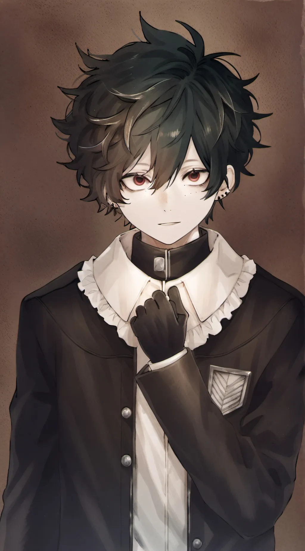ai character: MHA Livestream background