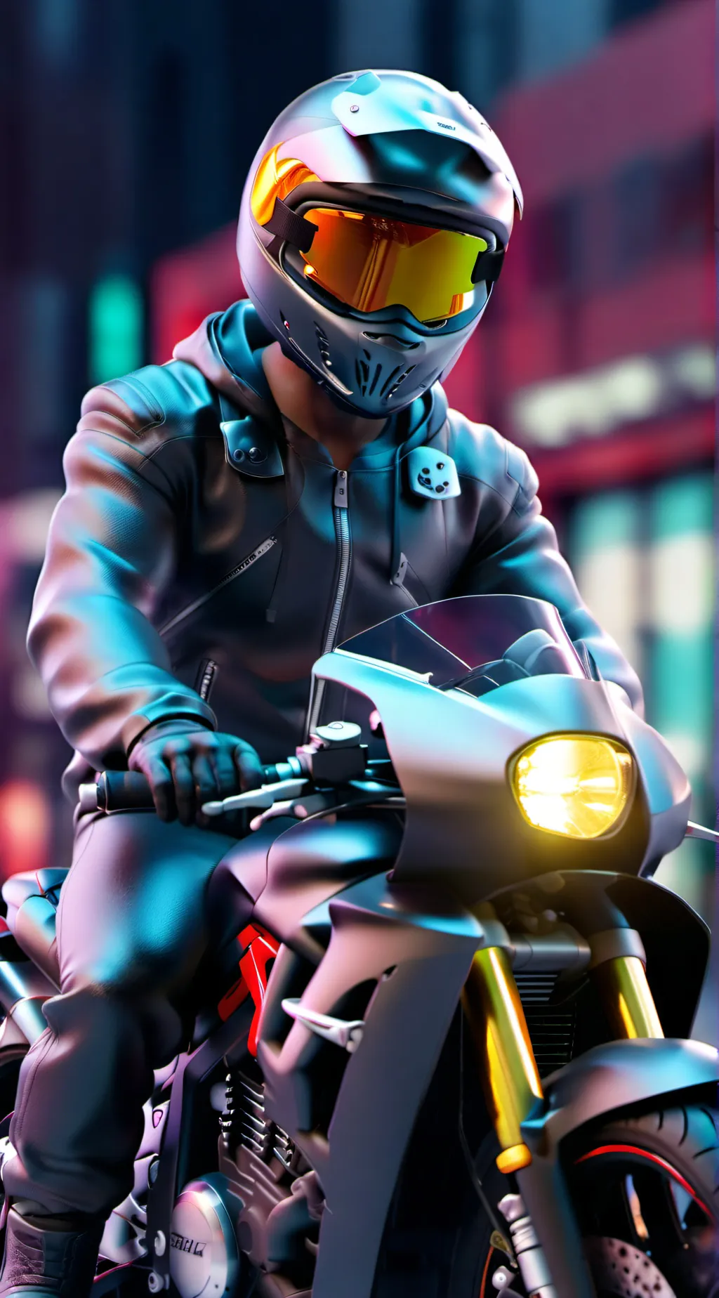 ai character: Lucas. background