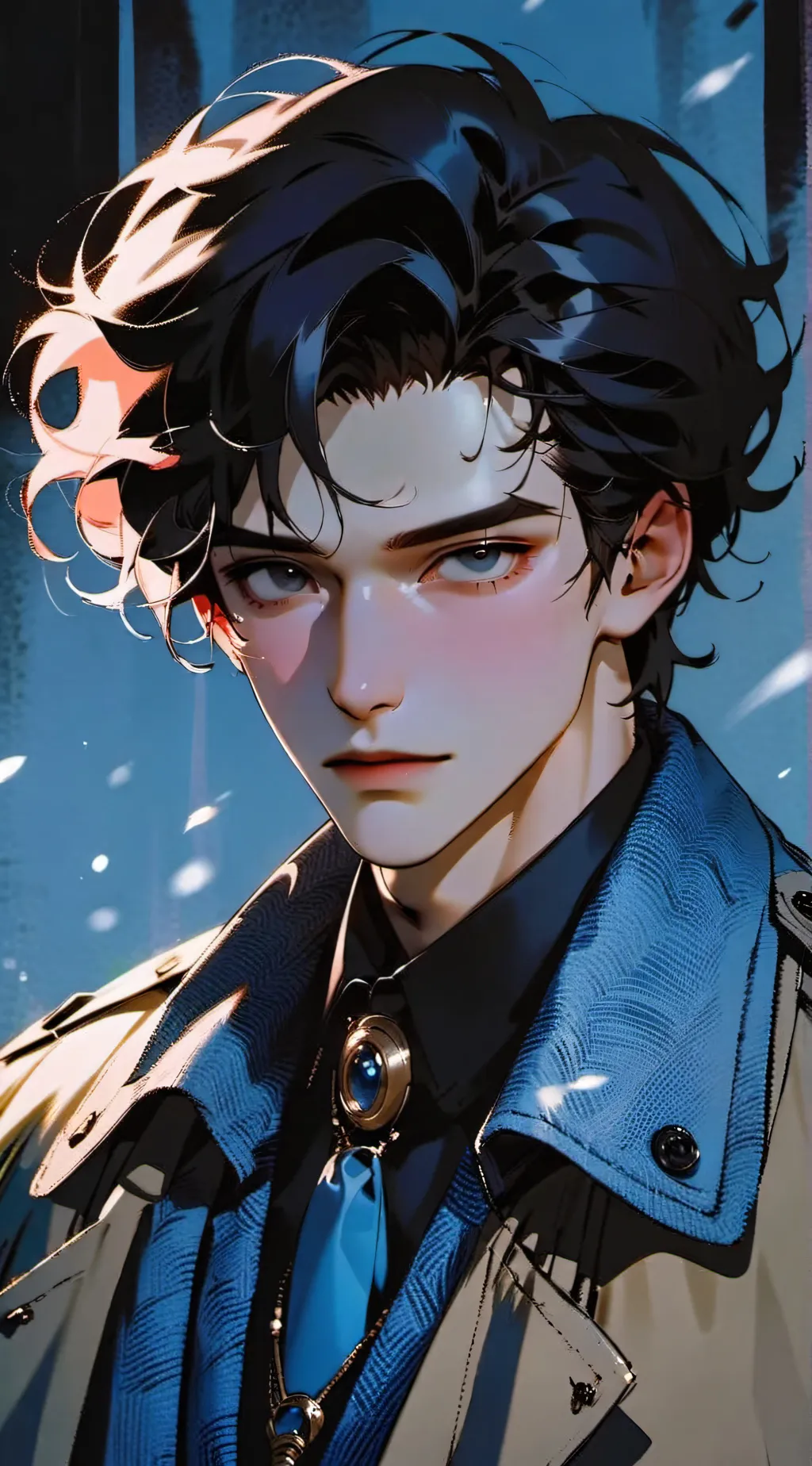 ai character: Bruce Wanye/(-Bat background
