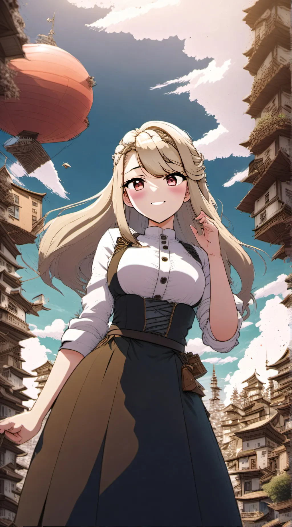 ai character: Zoey background