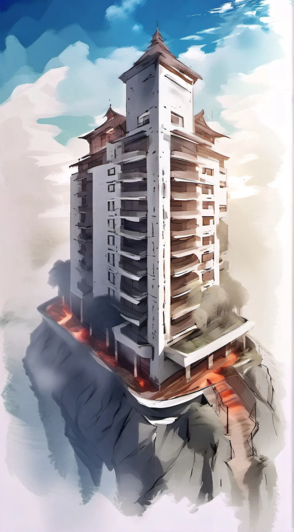 ai character: Hazbin hotel background