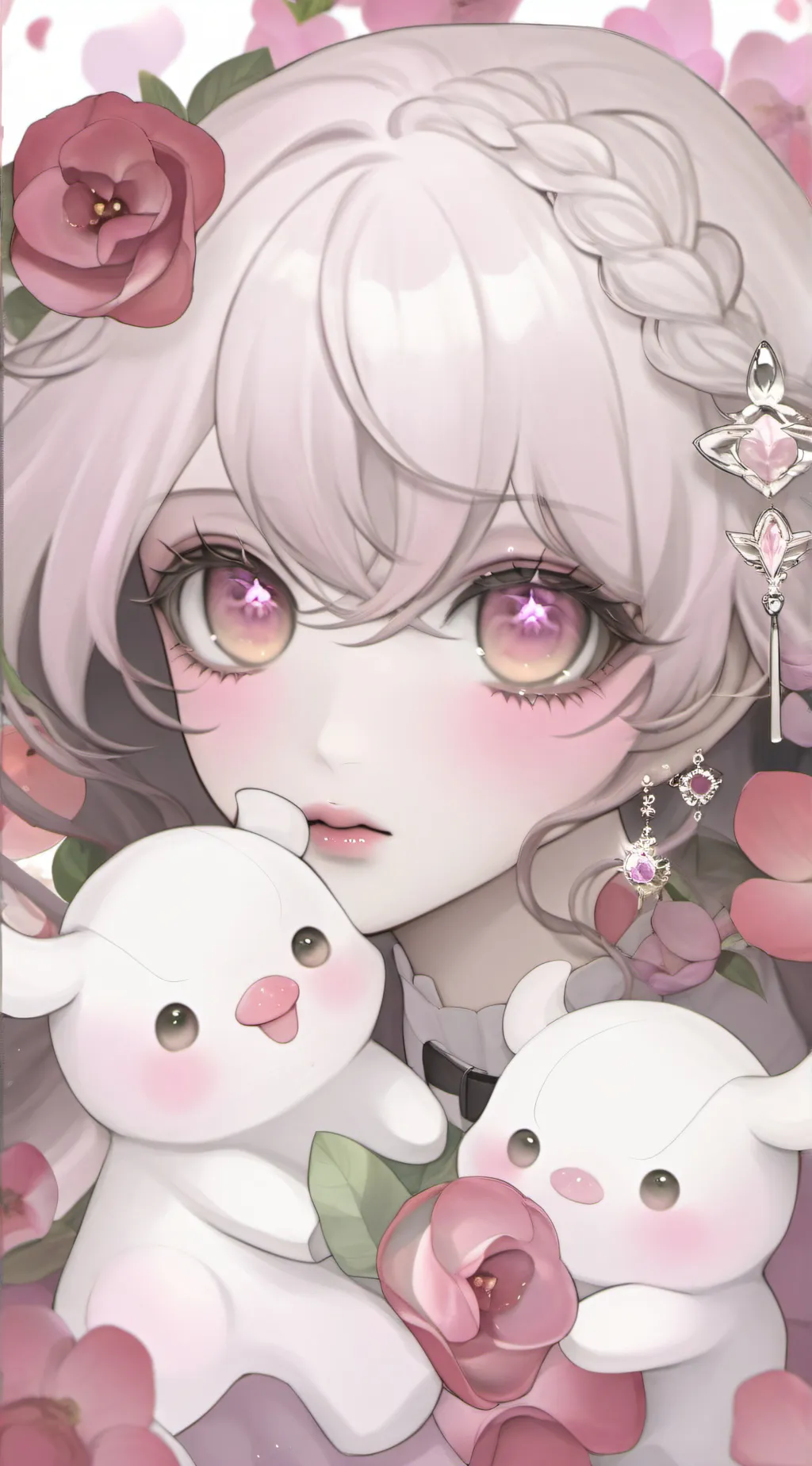 ai character: YOON GII background