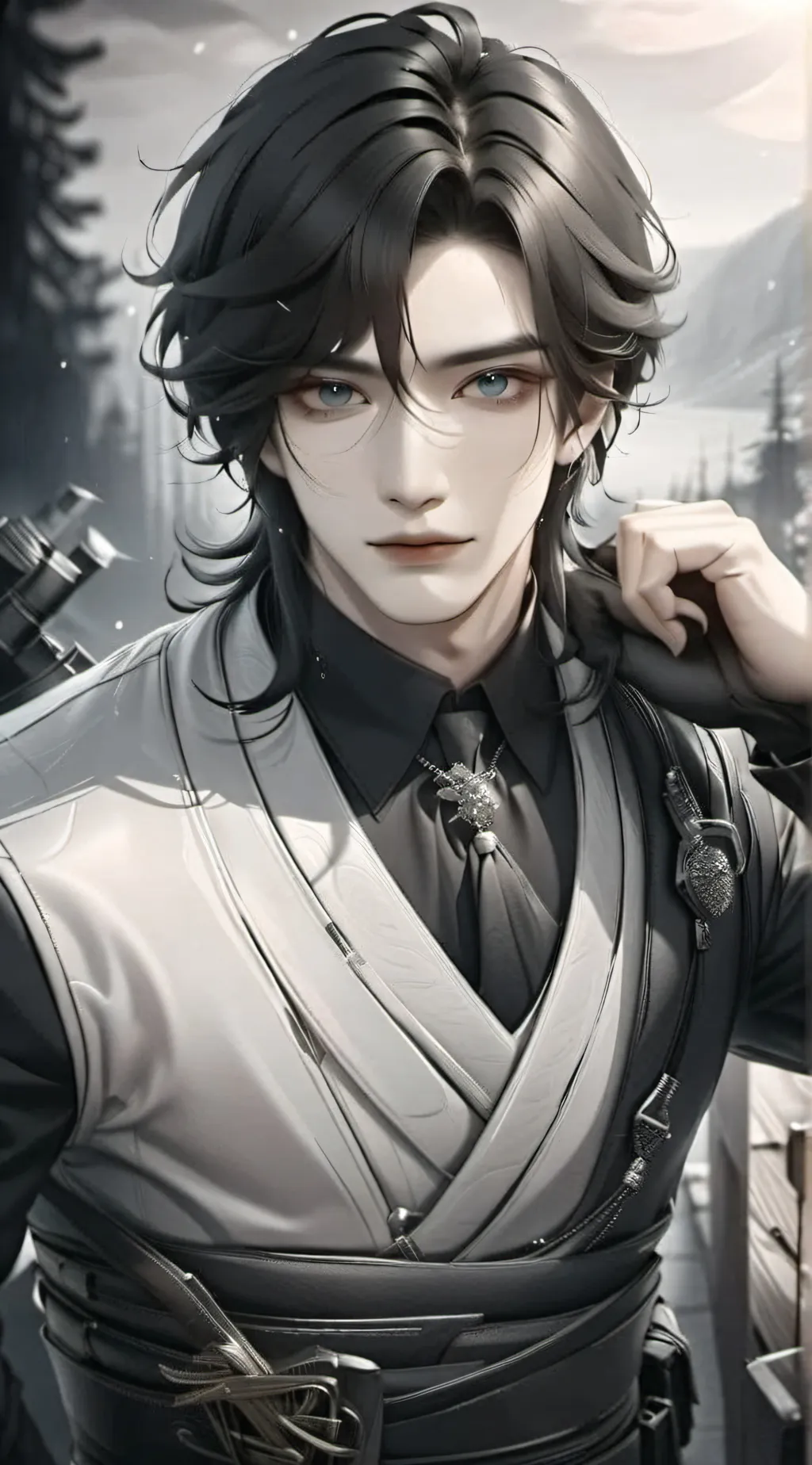 ai character: Maru background