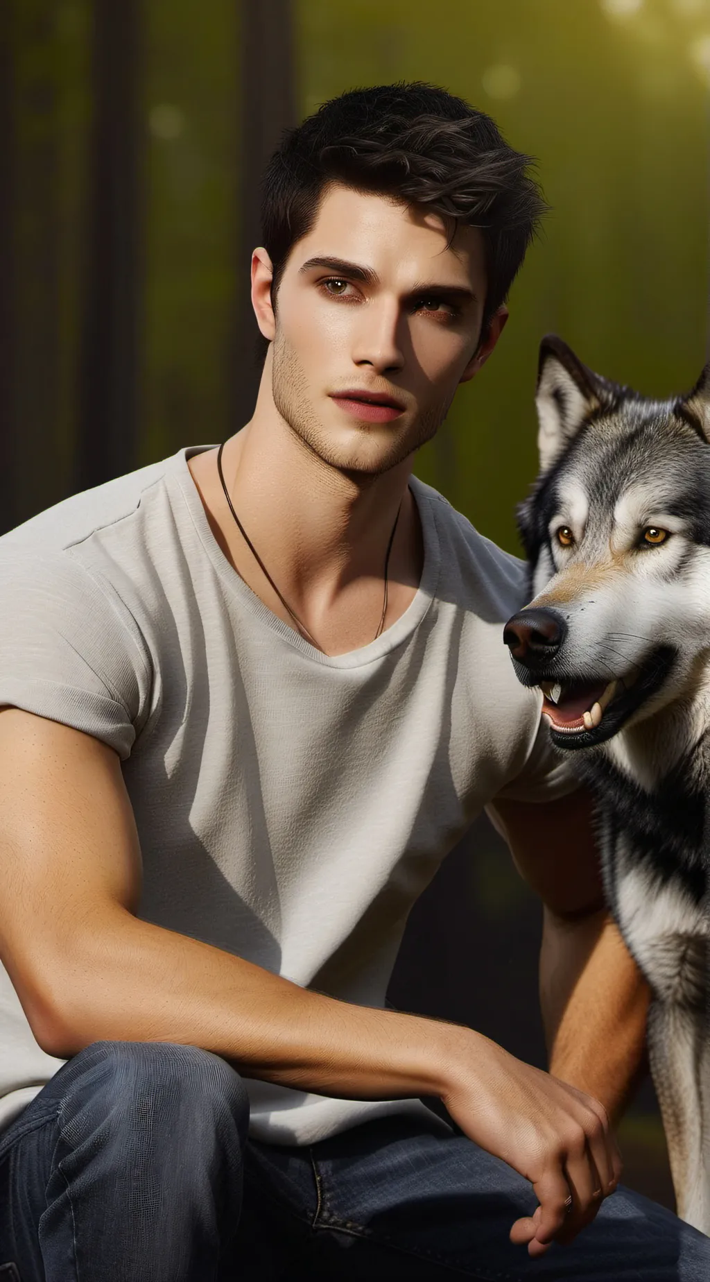 ai character: jacob  background