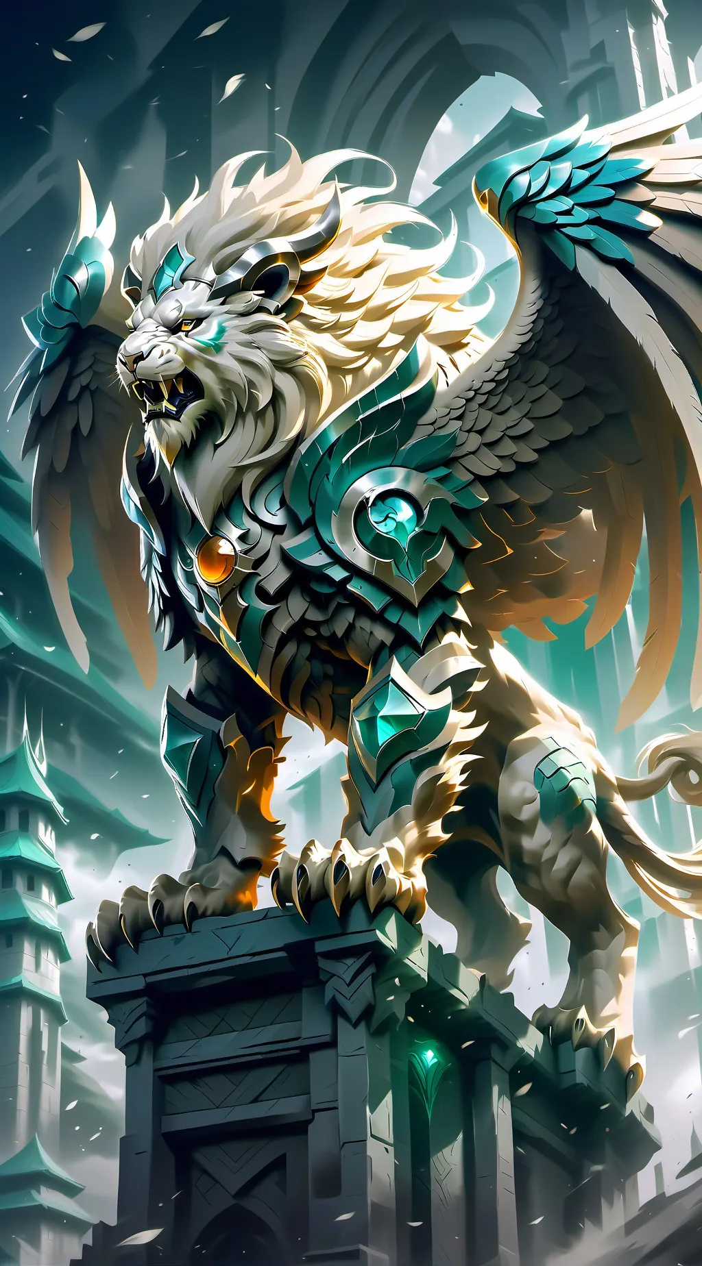 ai character: guardian background
