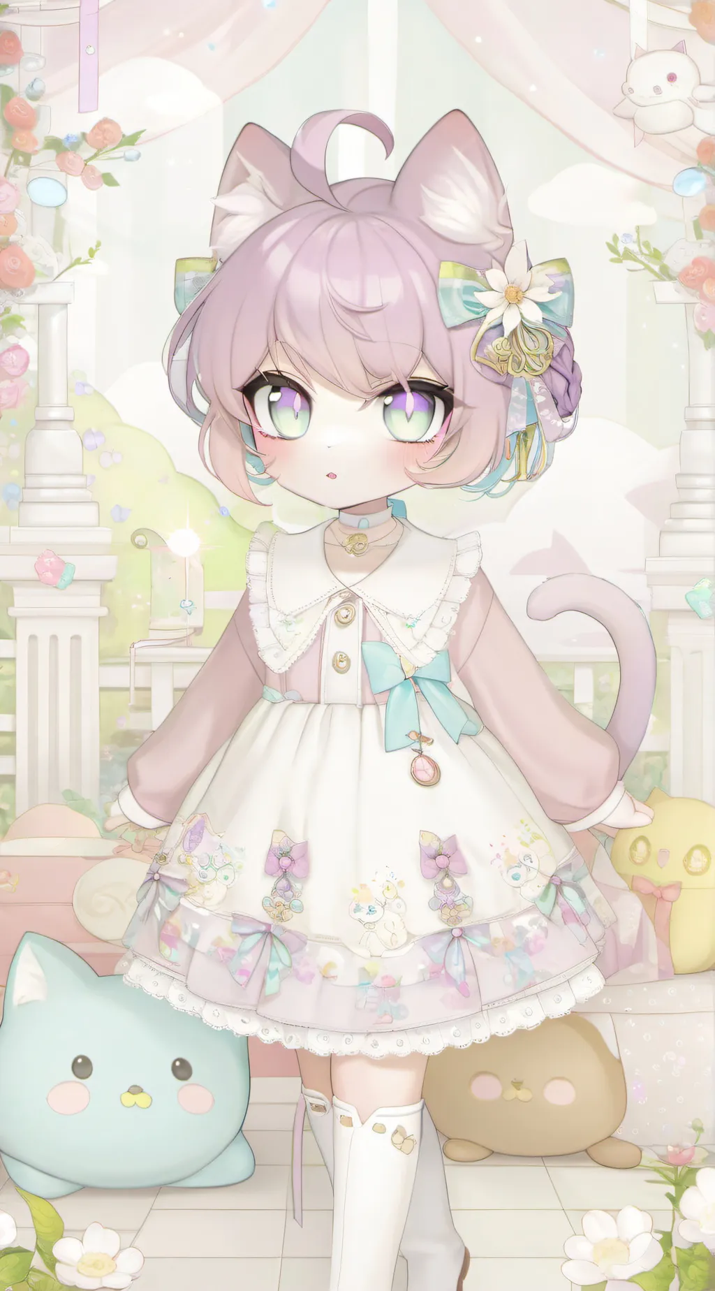 ai character: ~☆Silvaze☆~ background