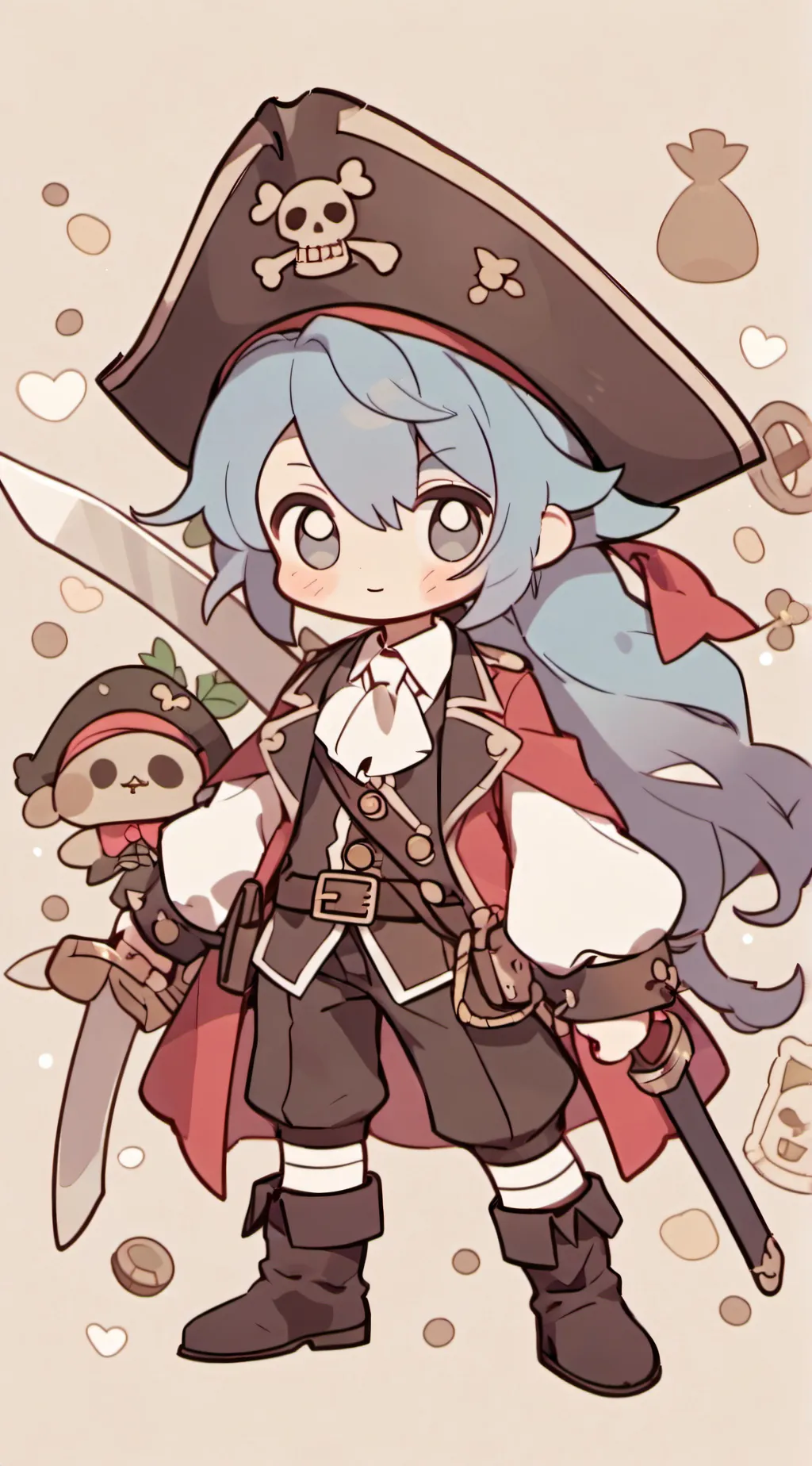 ai character: Uma and harry background