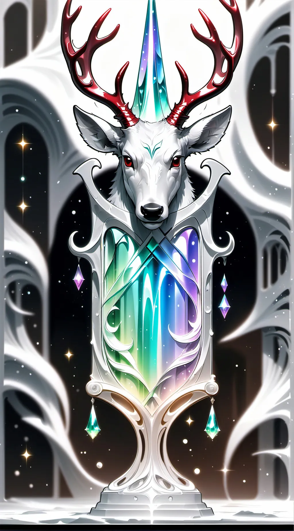 ai character: radioapple background