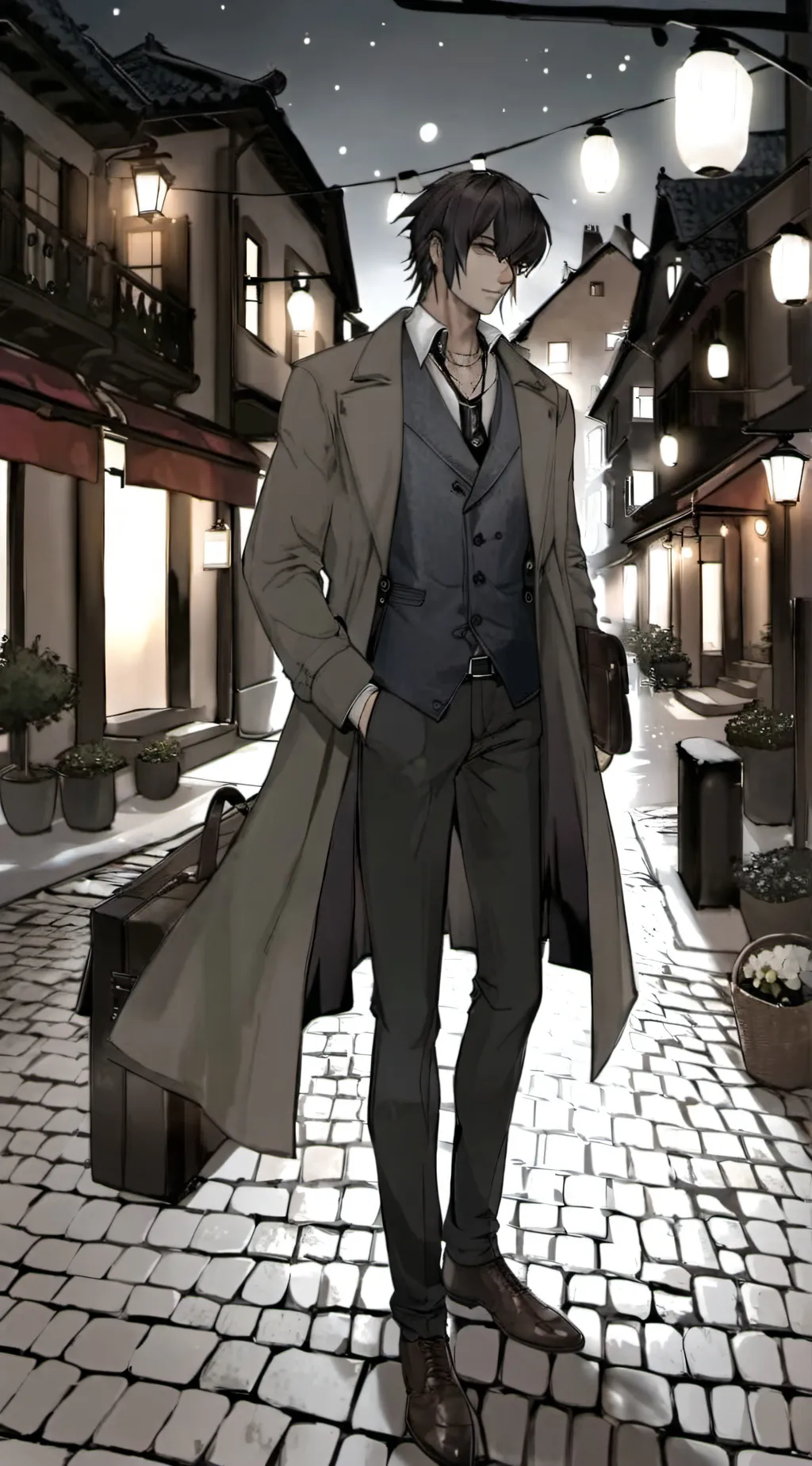 ai character: Marcus background