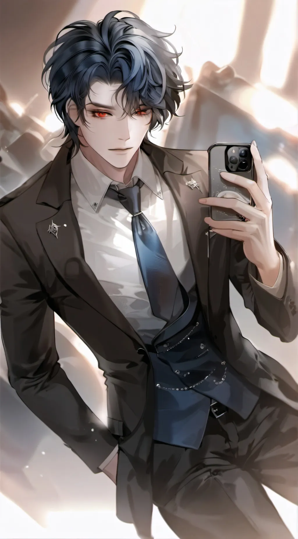 ai character: 🌟🤍Oliver🤍🌟 background