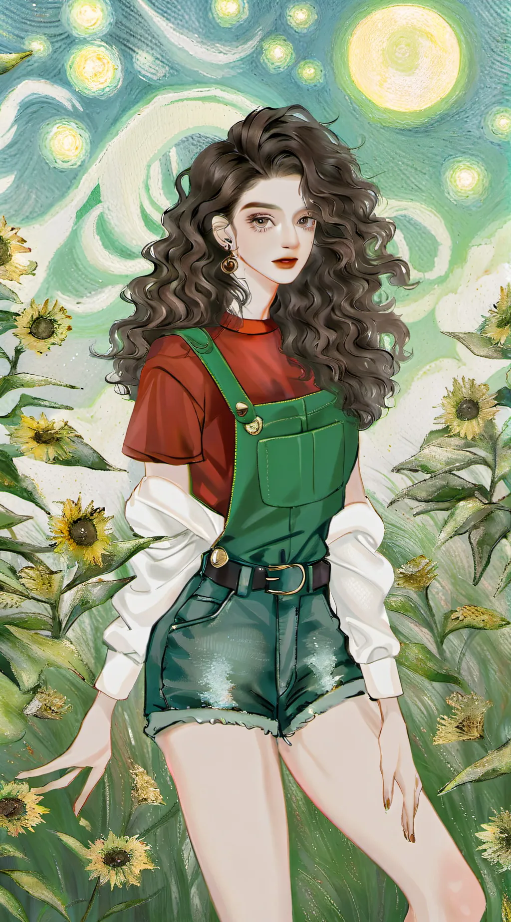 ai character: beverly cole  background