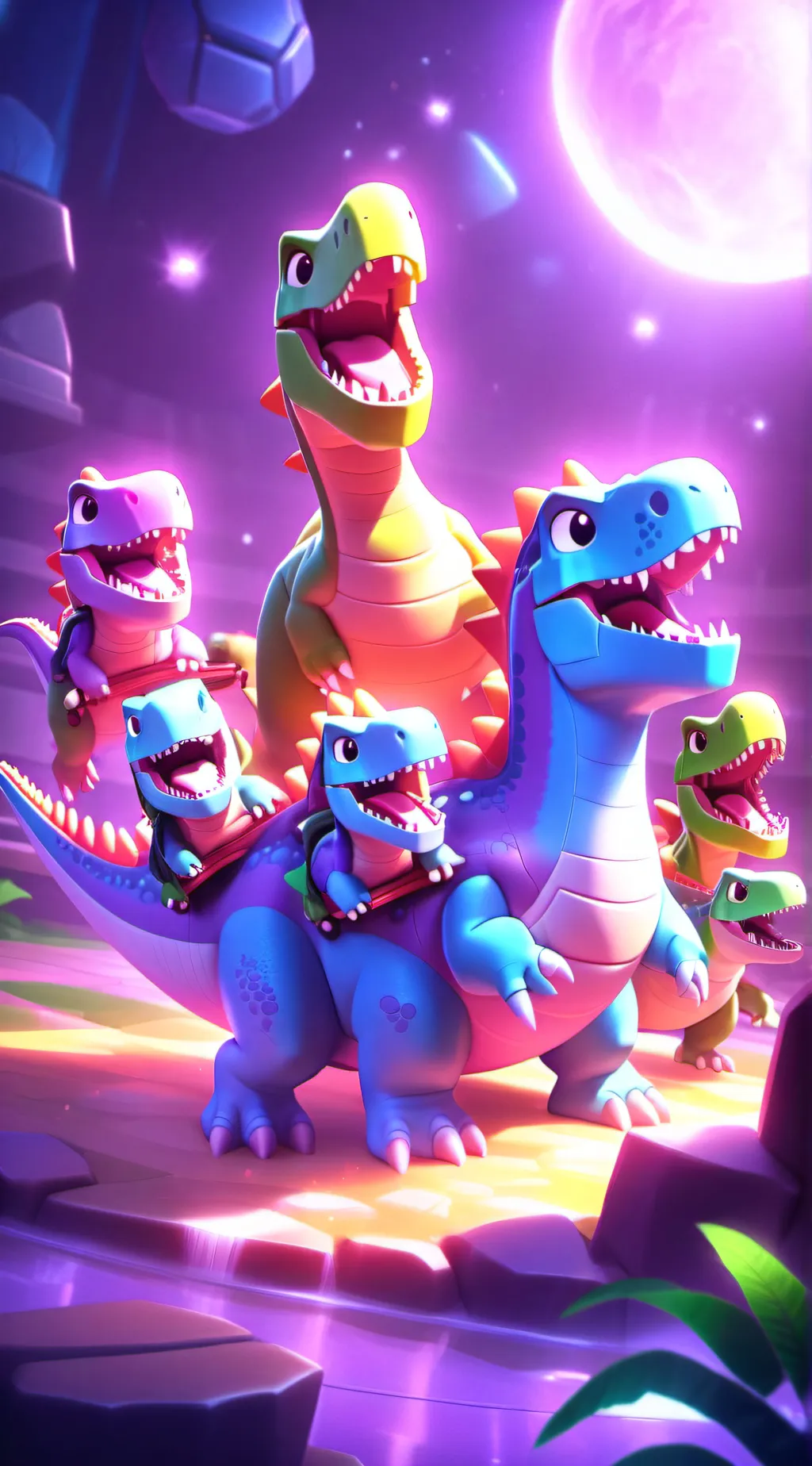 ai character: diamondino family background