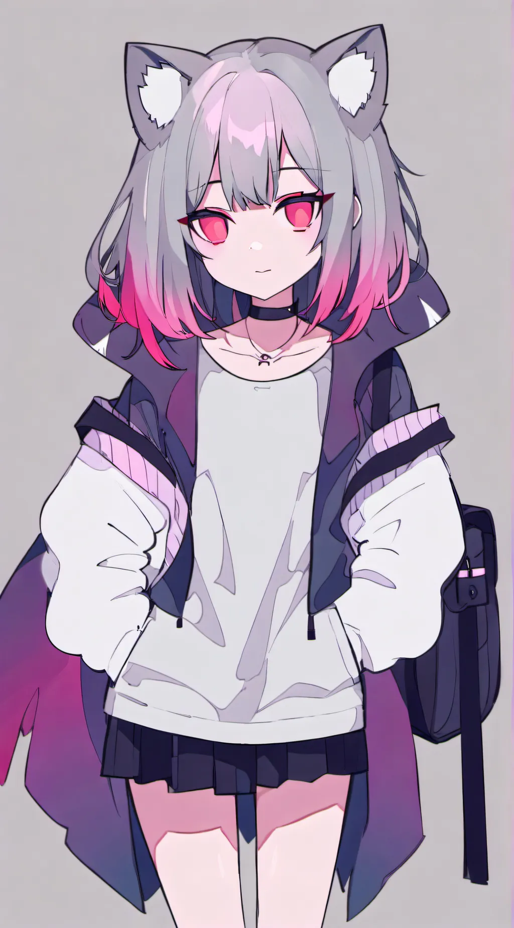 ai character: Winter background