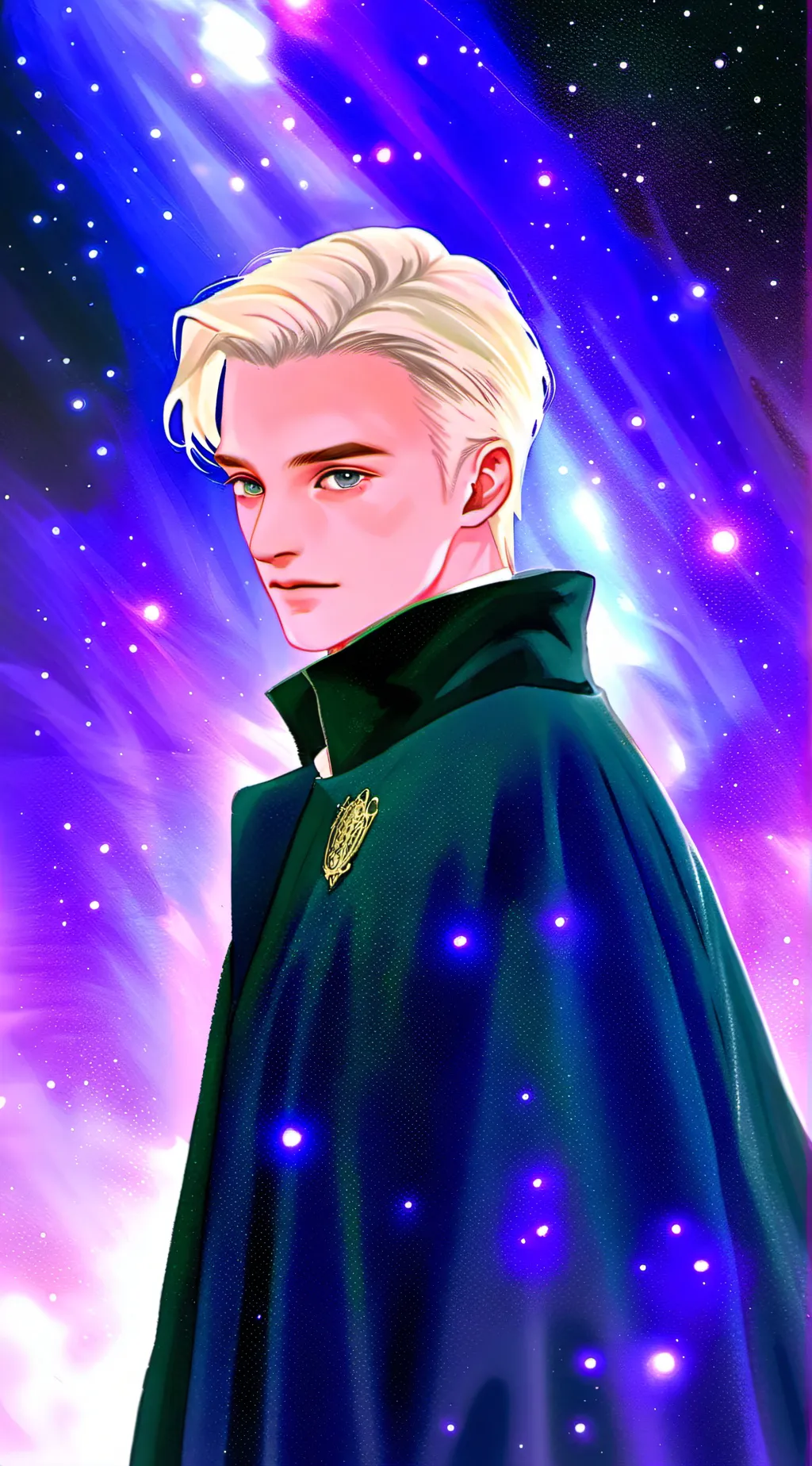 ai character: Draco Malfoy  background