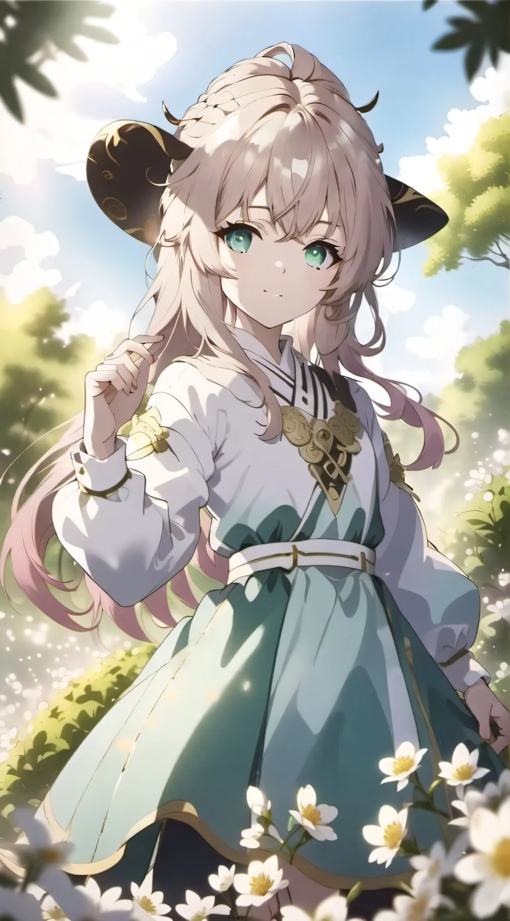 ai character: Gabriela  background