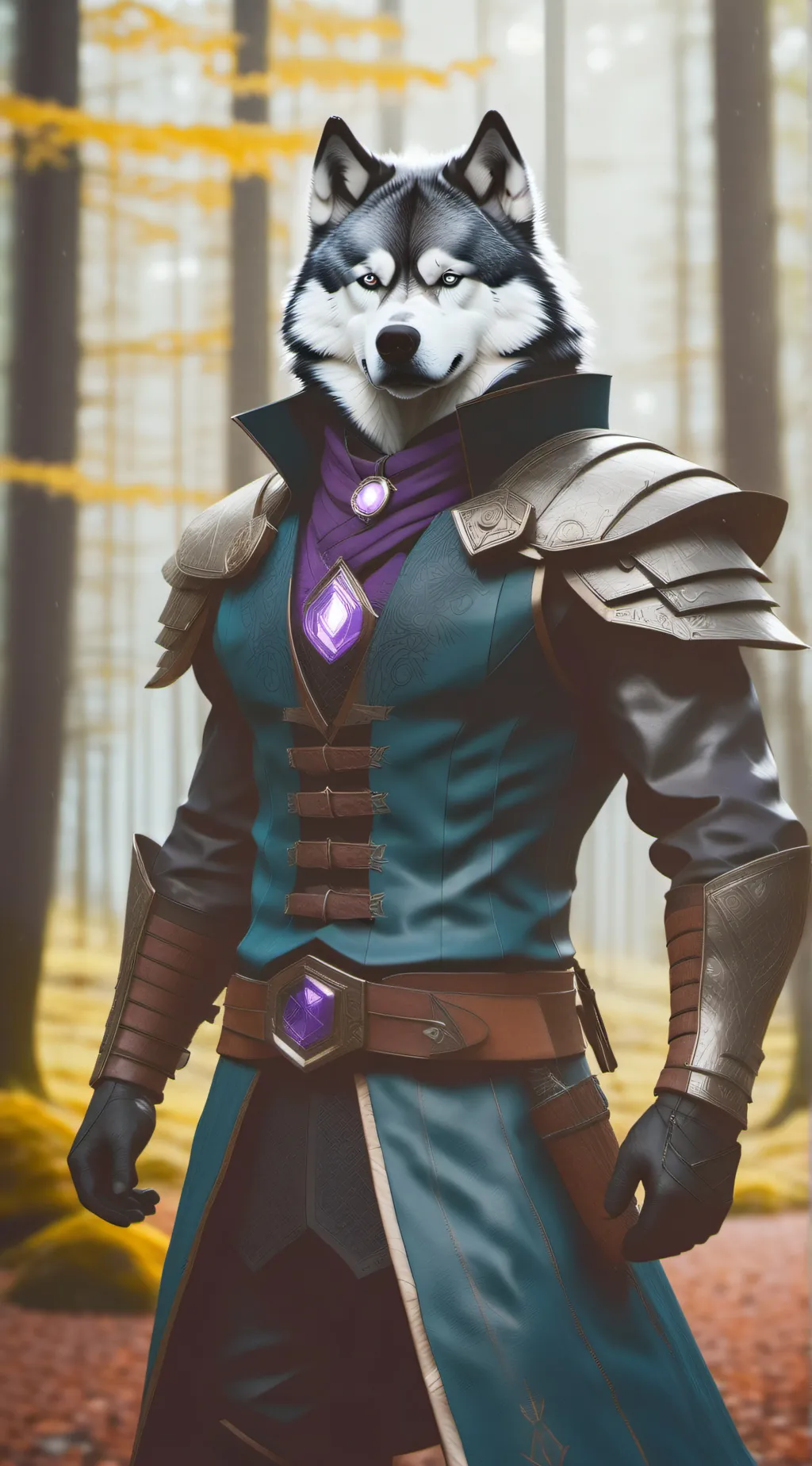 ai character: Zander  background