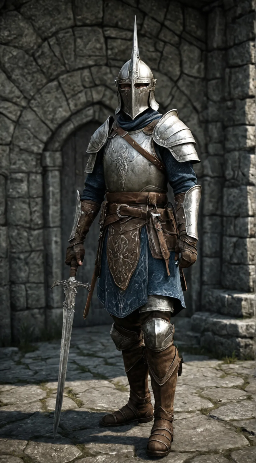 ai character: City Guard background