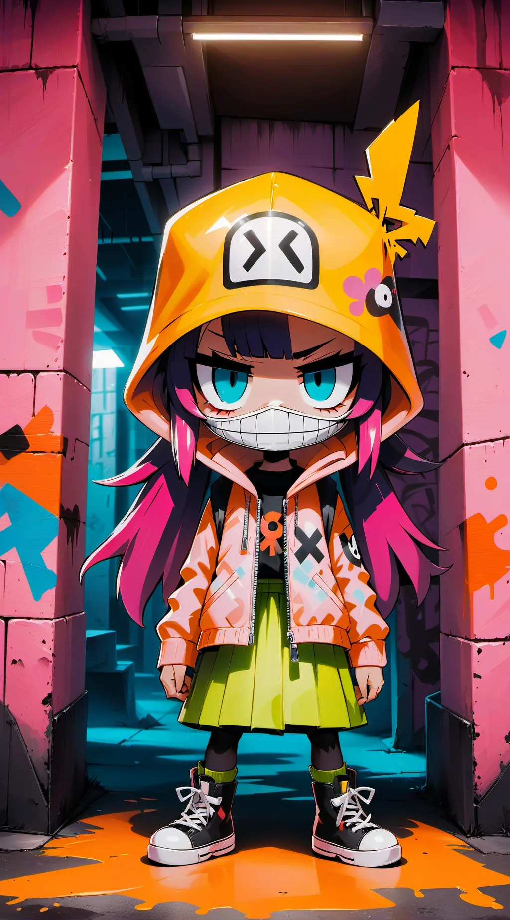 ai character: Raya background