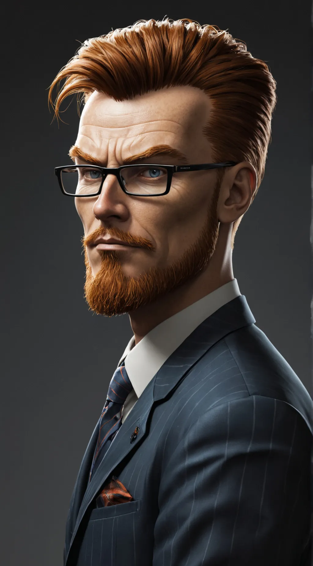 ai character: Balls guy background