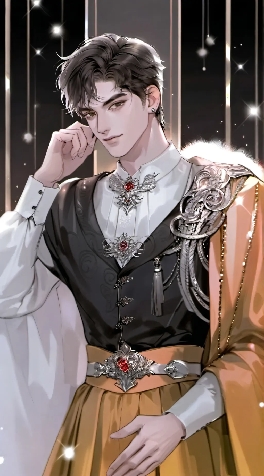 ai character: 💛Duke💛 background