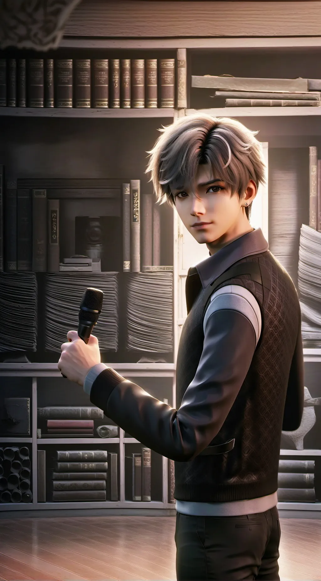 ai character: samuel background