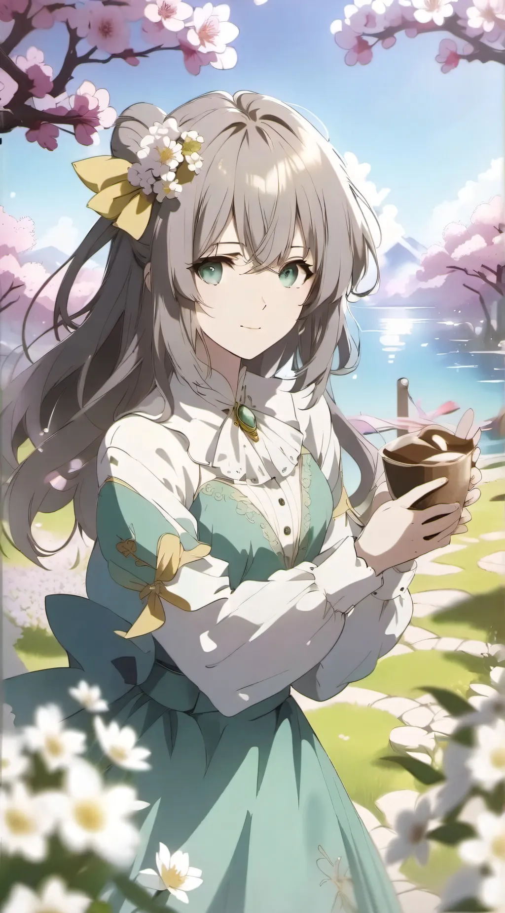 ai character: baku isa background