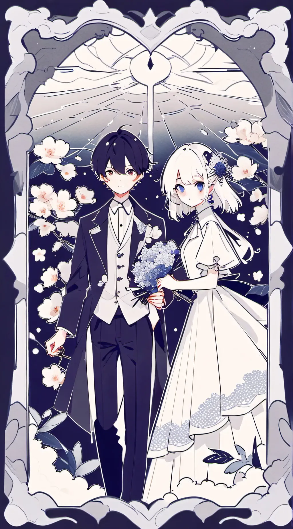 ai character: Jake & cindri background