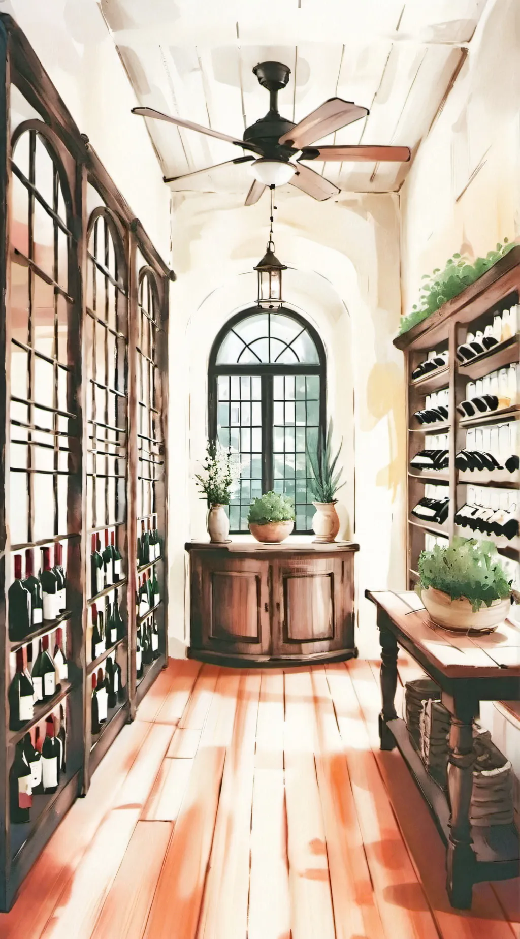 ai character: Vineria goes crazy background