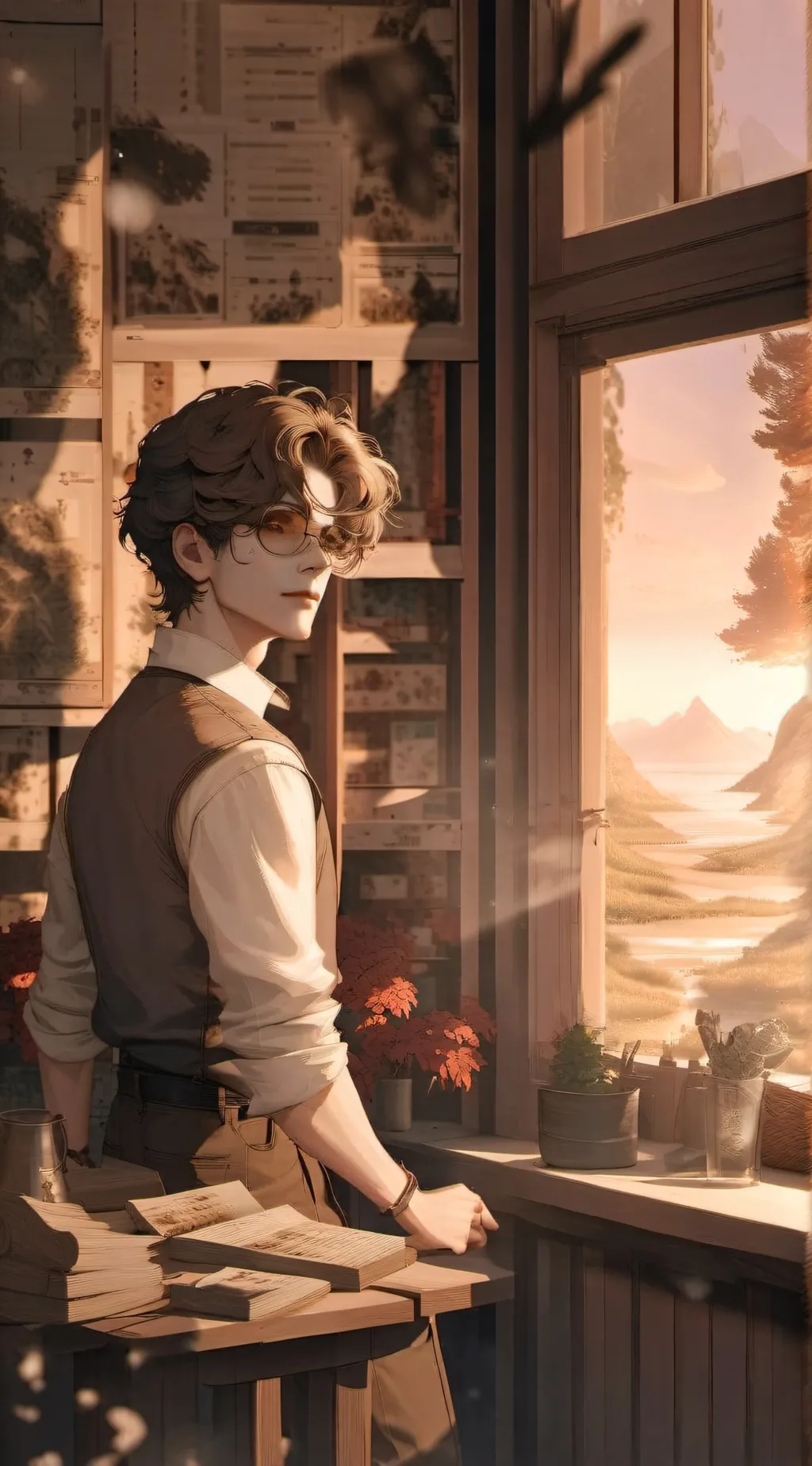 ai character: William  background
