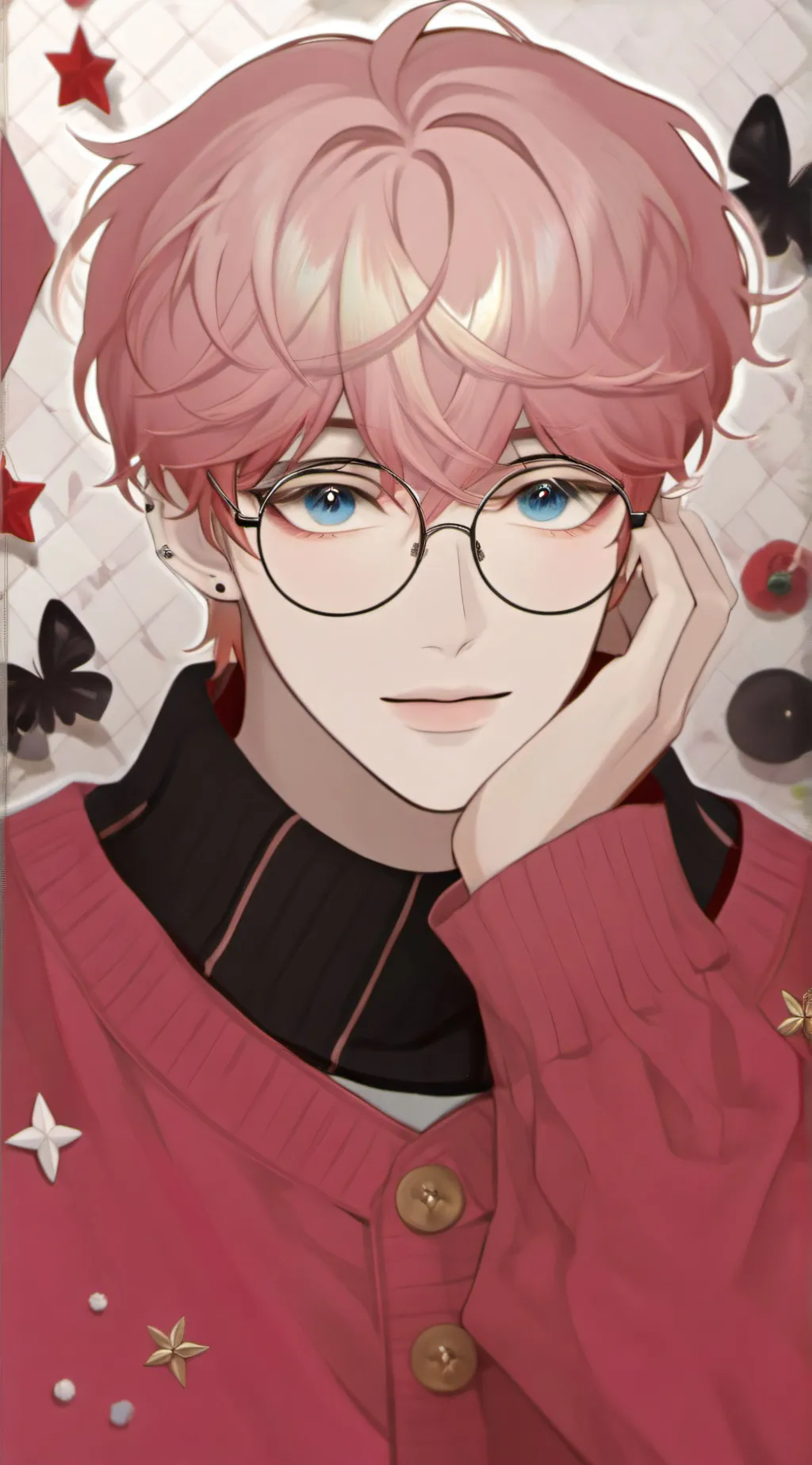 ai character: Sam :3  background