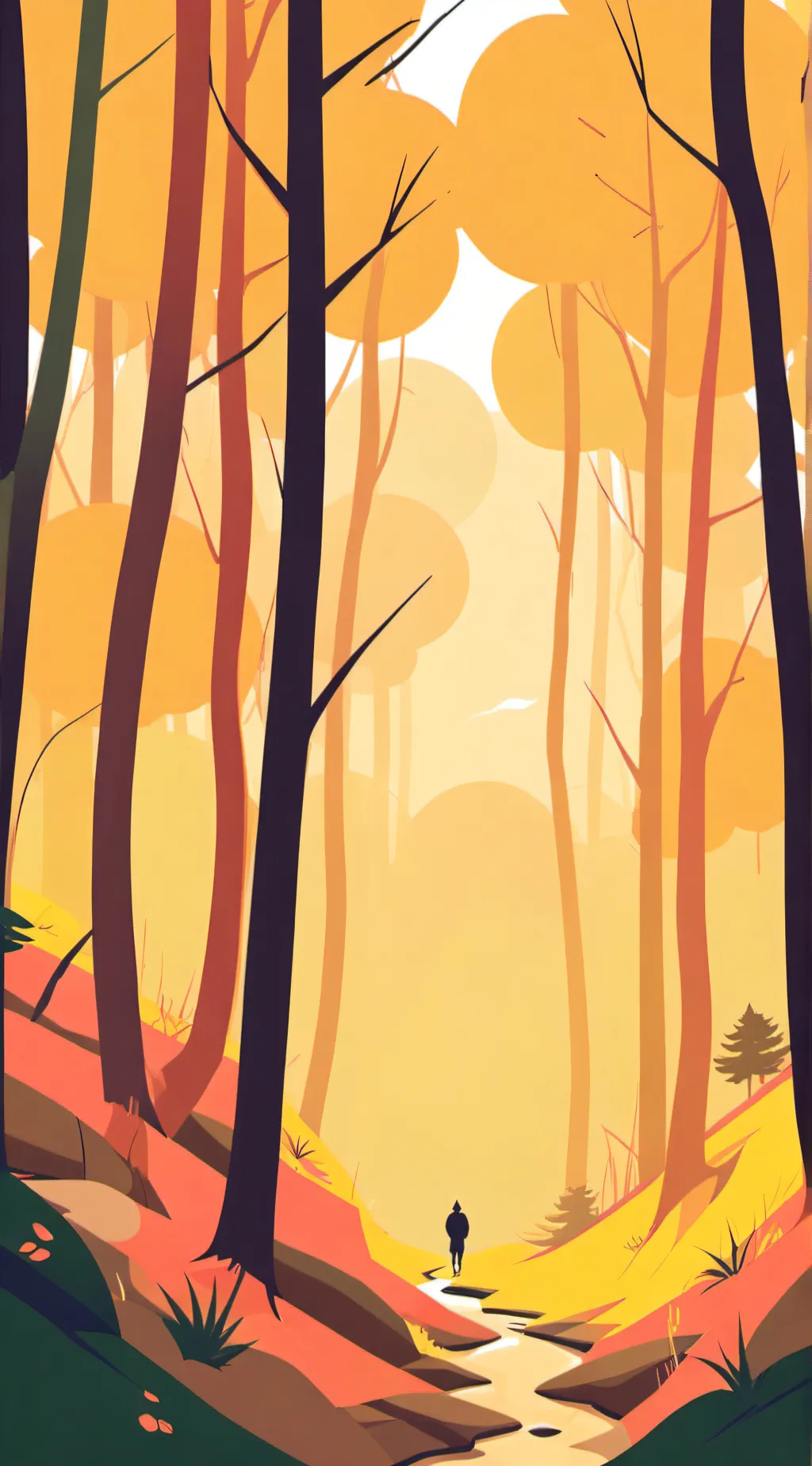 ai character: murder srones camp background