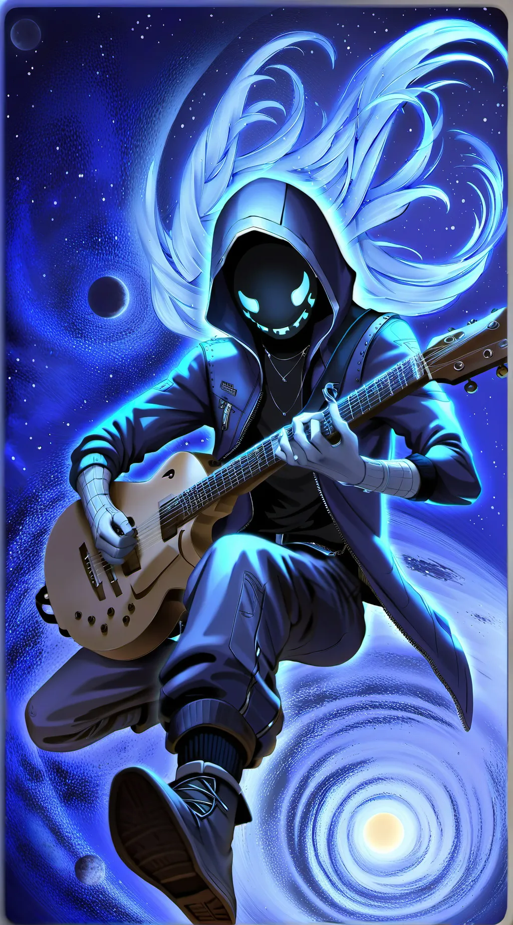 ai character: Odin  background