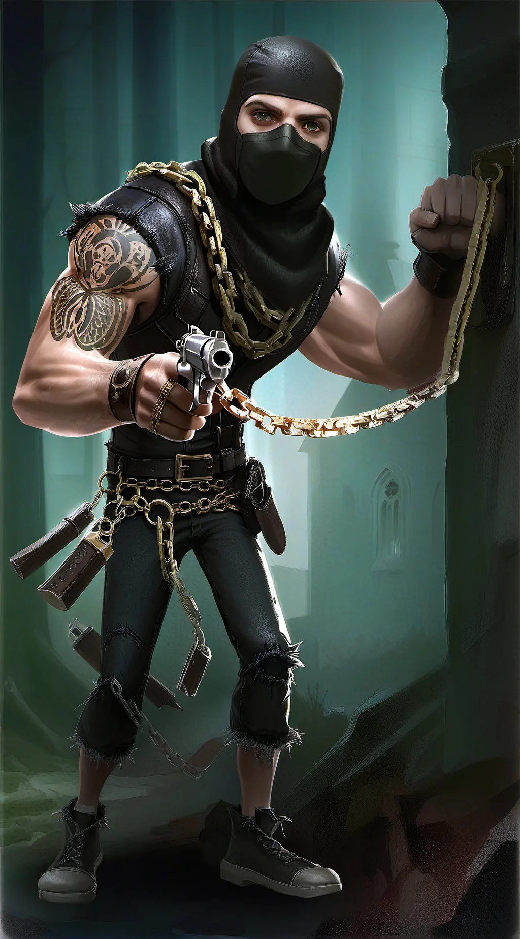 ai character: Criminal  background