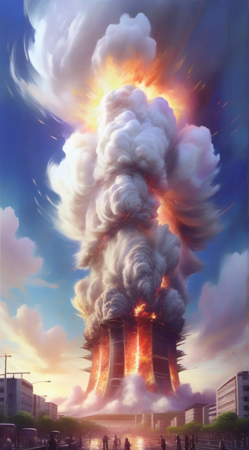 ai character: Tokyo Explosion background