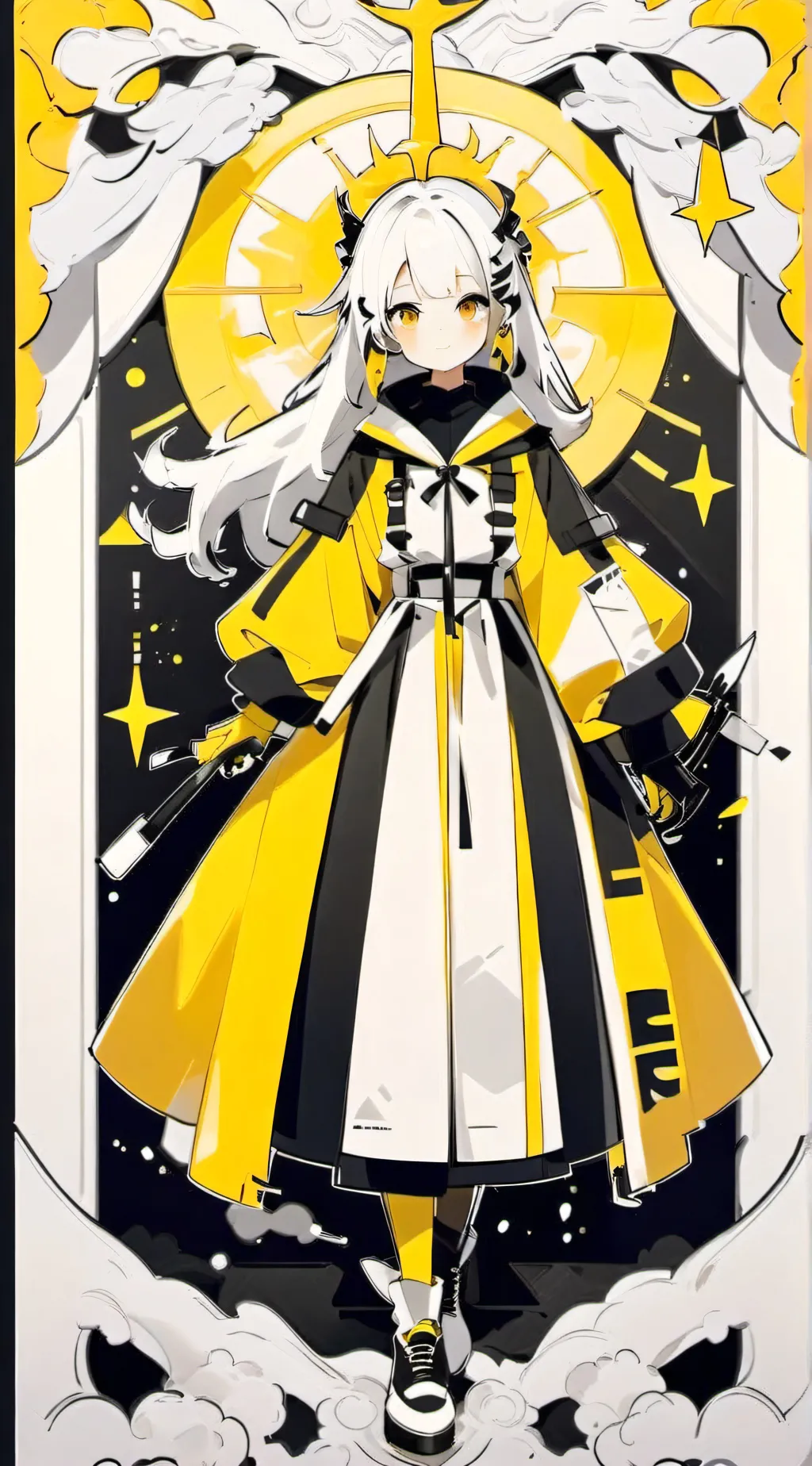 ai character: luna background