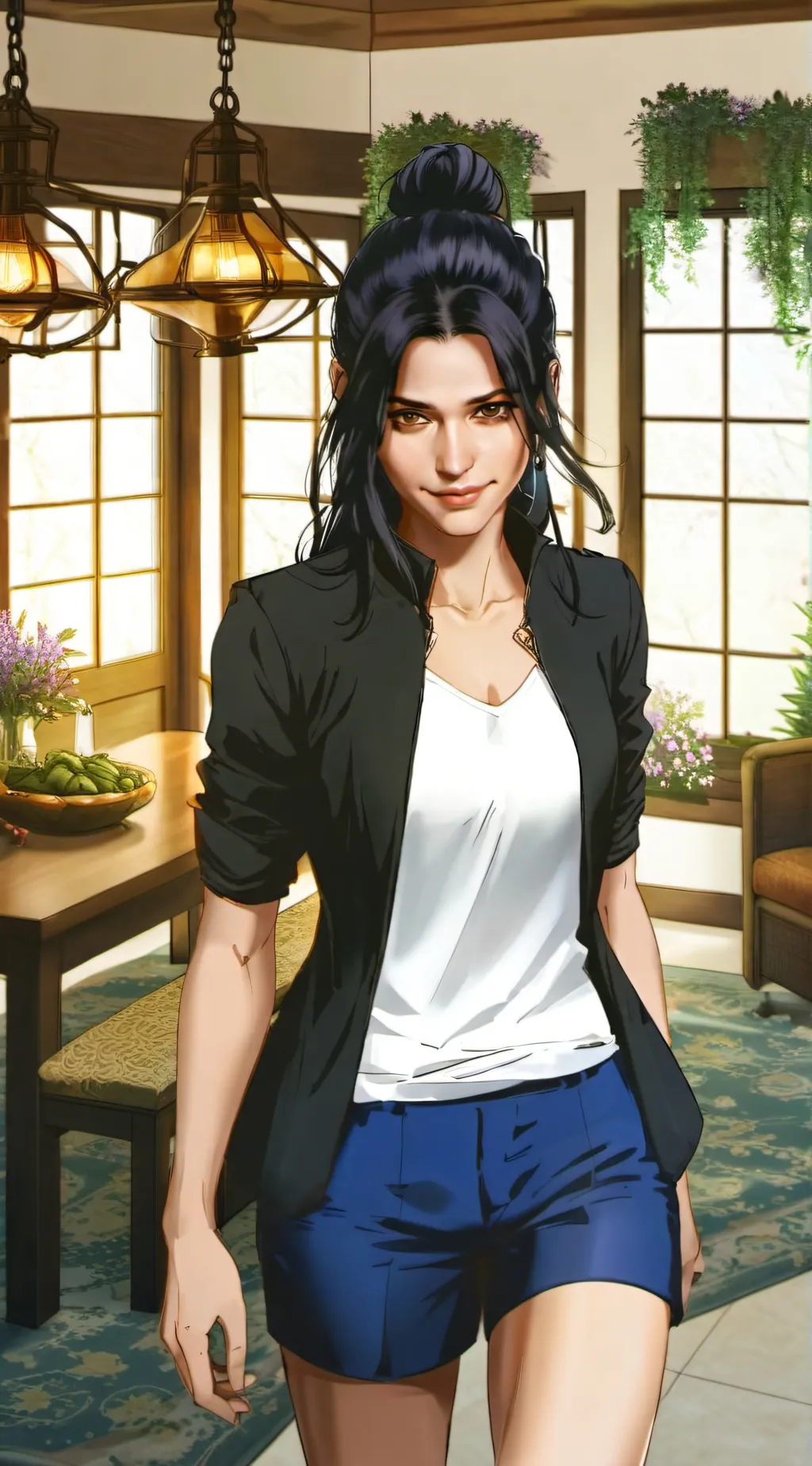 ai character: mrs Walton  background