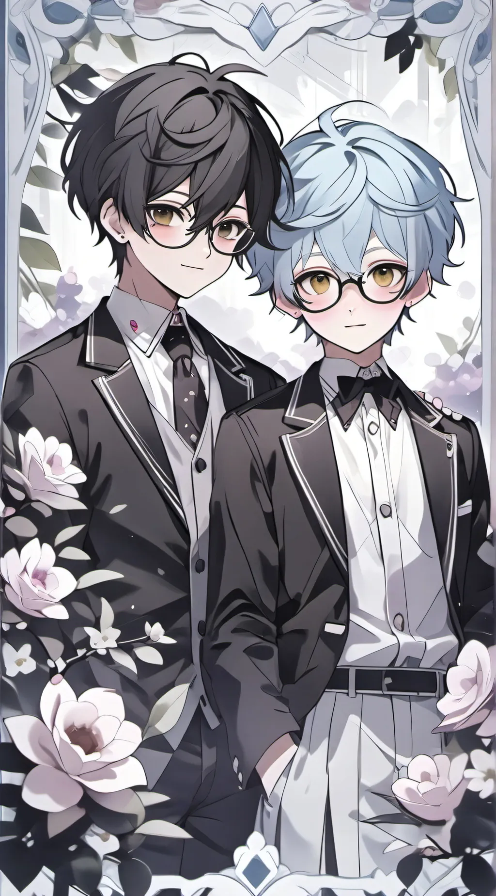ai character: The Twin Yanderes background