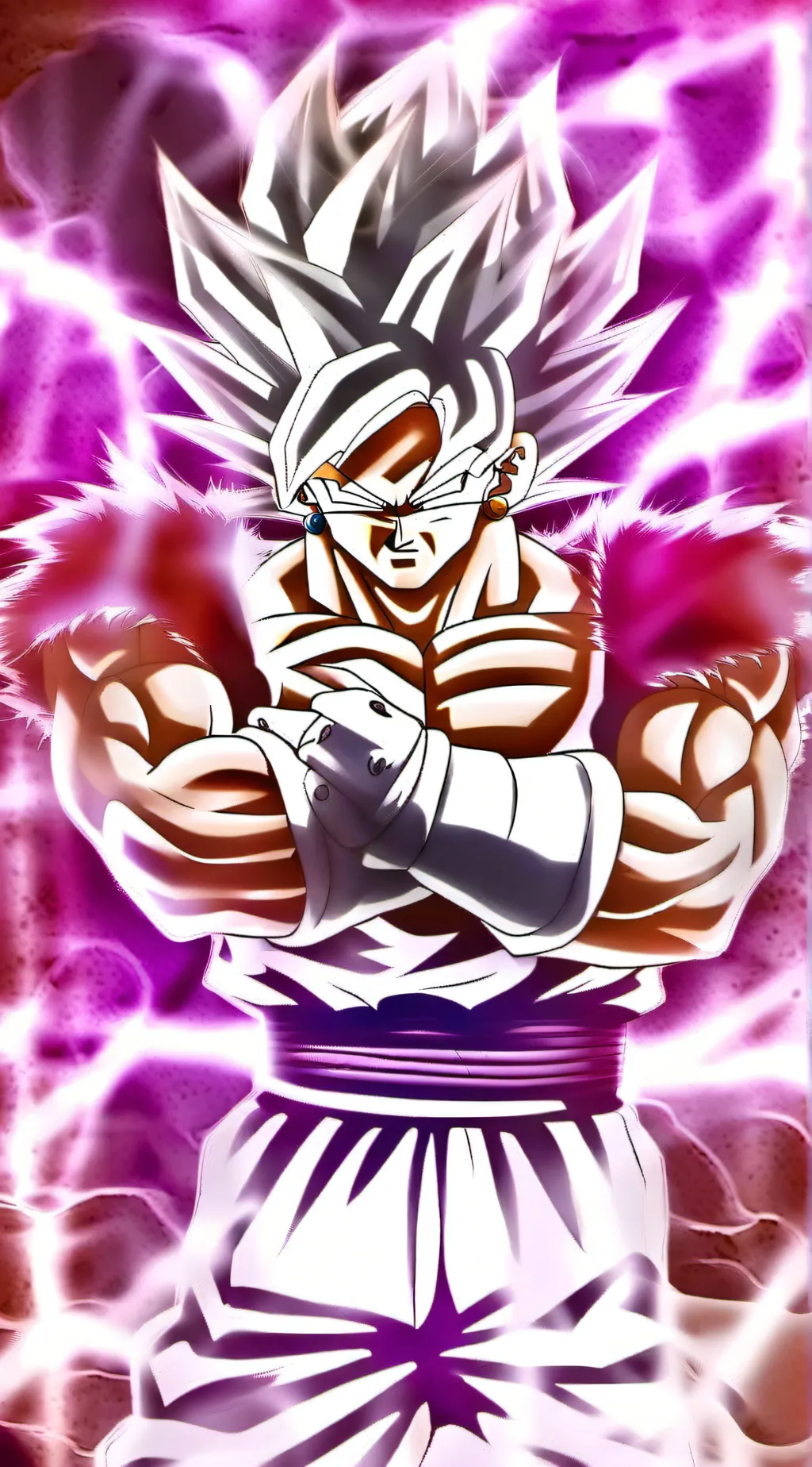 ai character: goku black mui background