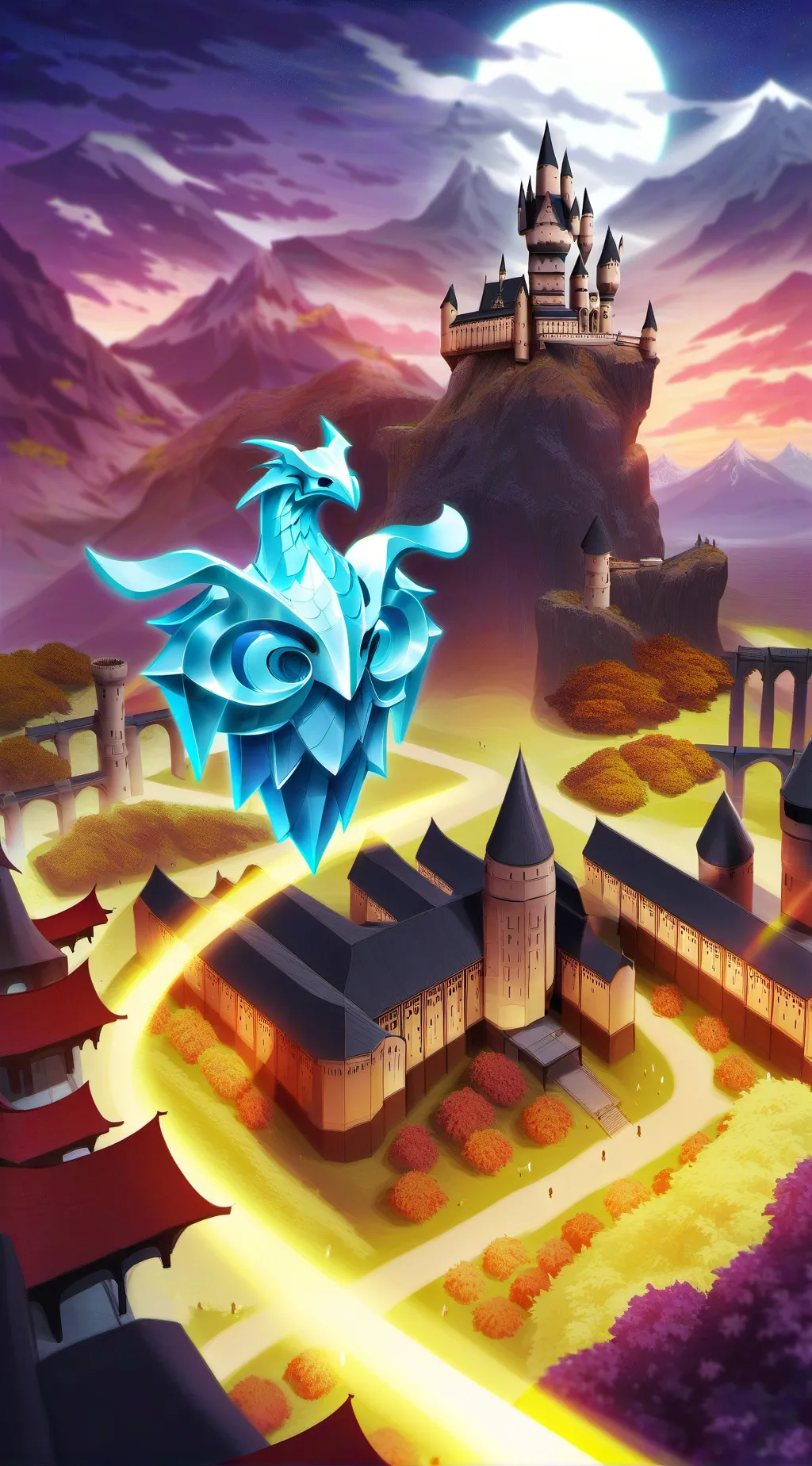 ai character: hogwarts background