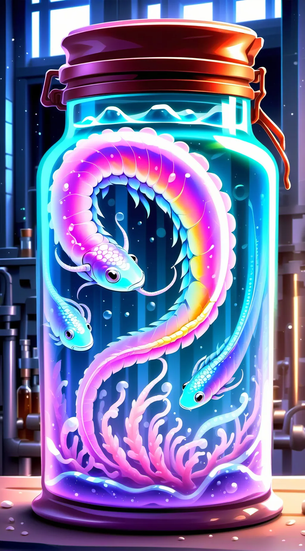 ai character: parasite background