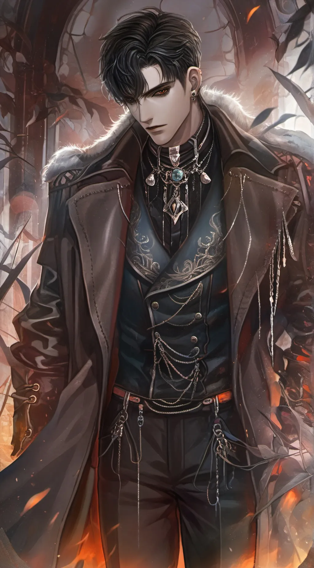 ai character: Grayson  background