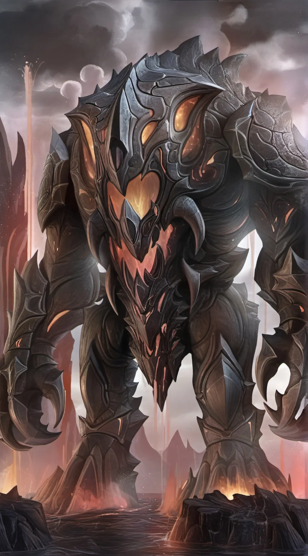 ai character: Liquidox background