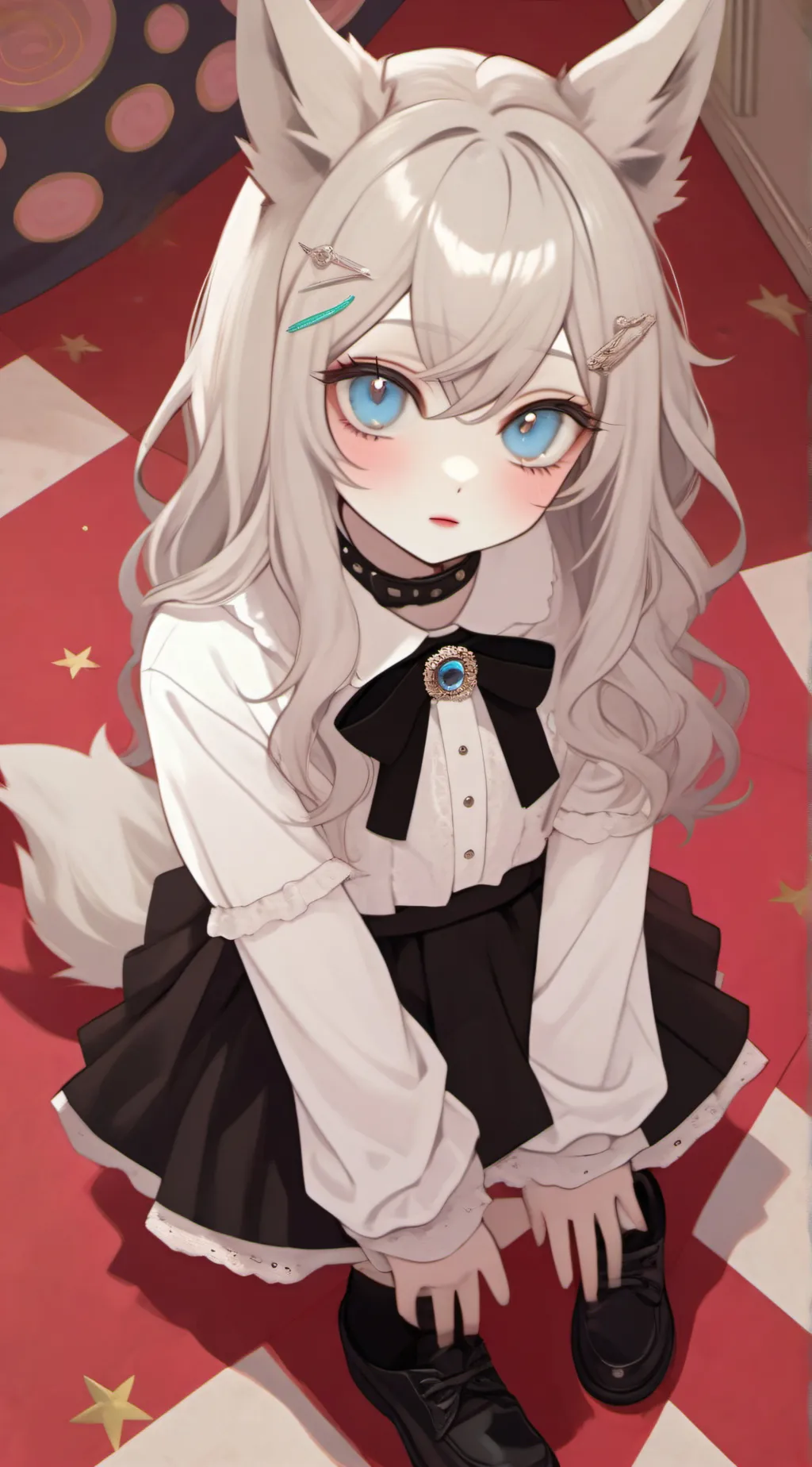 ai character: Lily  background