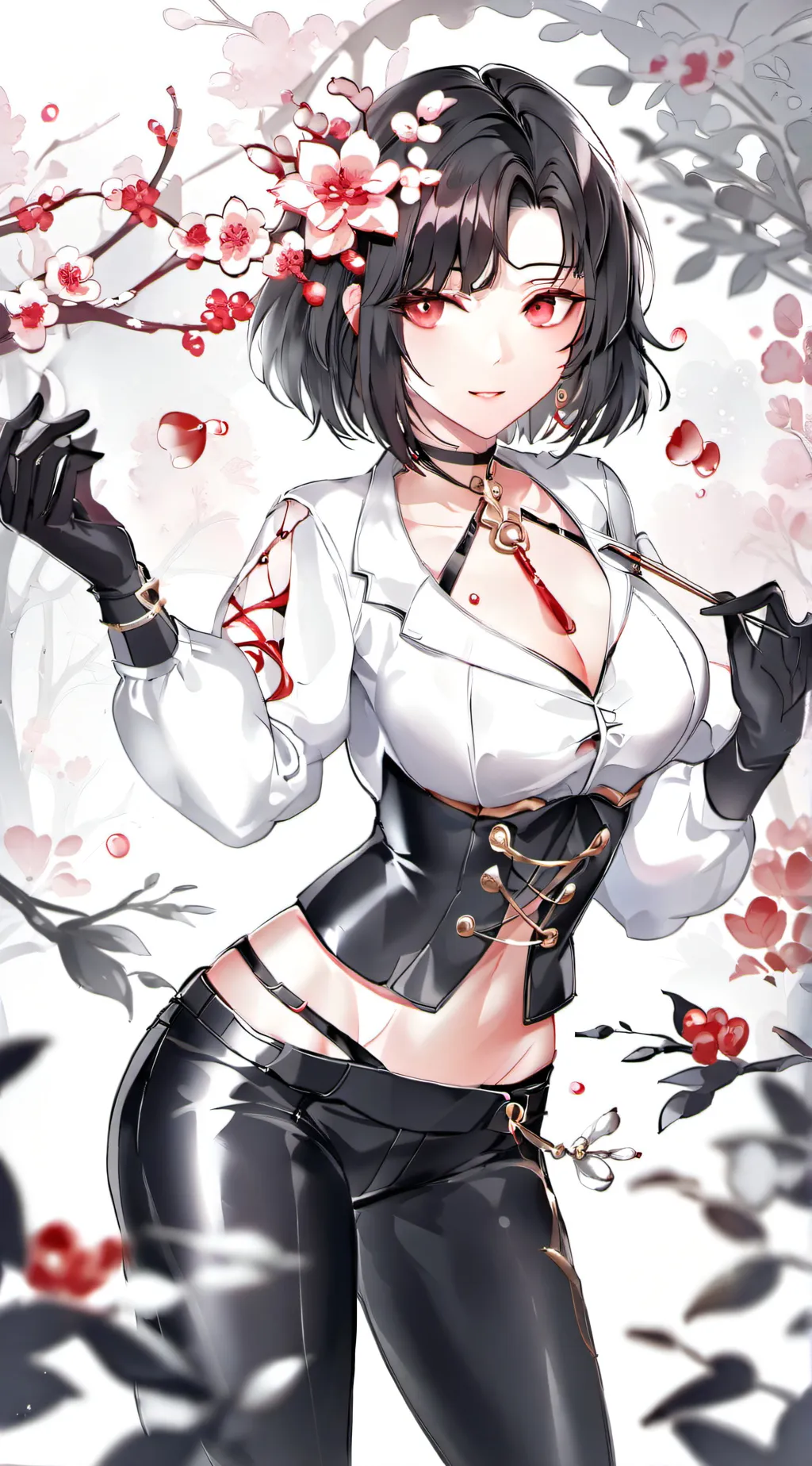 ai character: Bella ￼ background