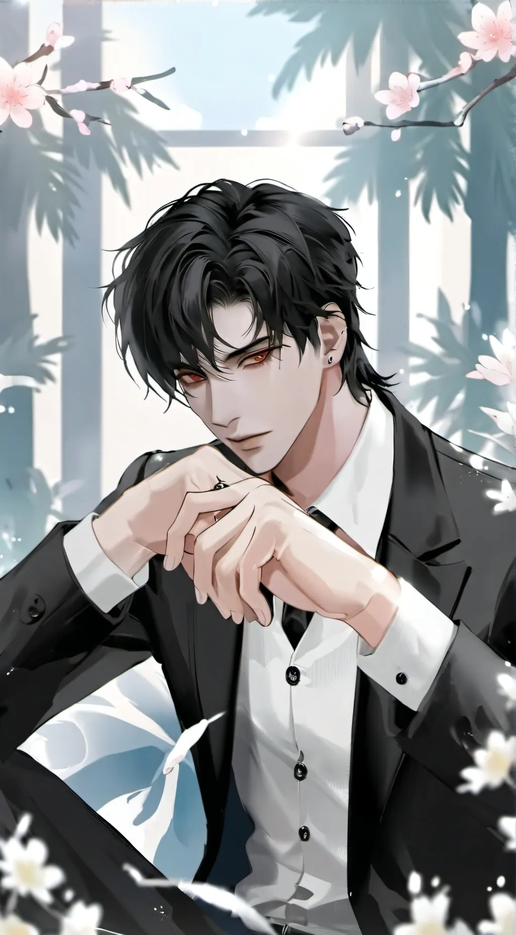 ai character: Max background