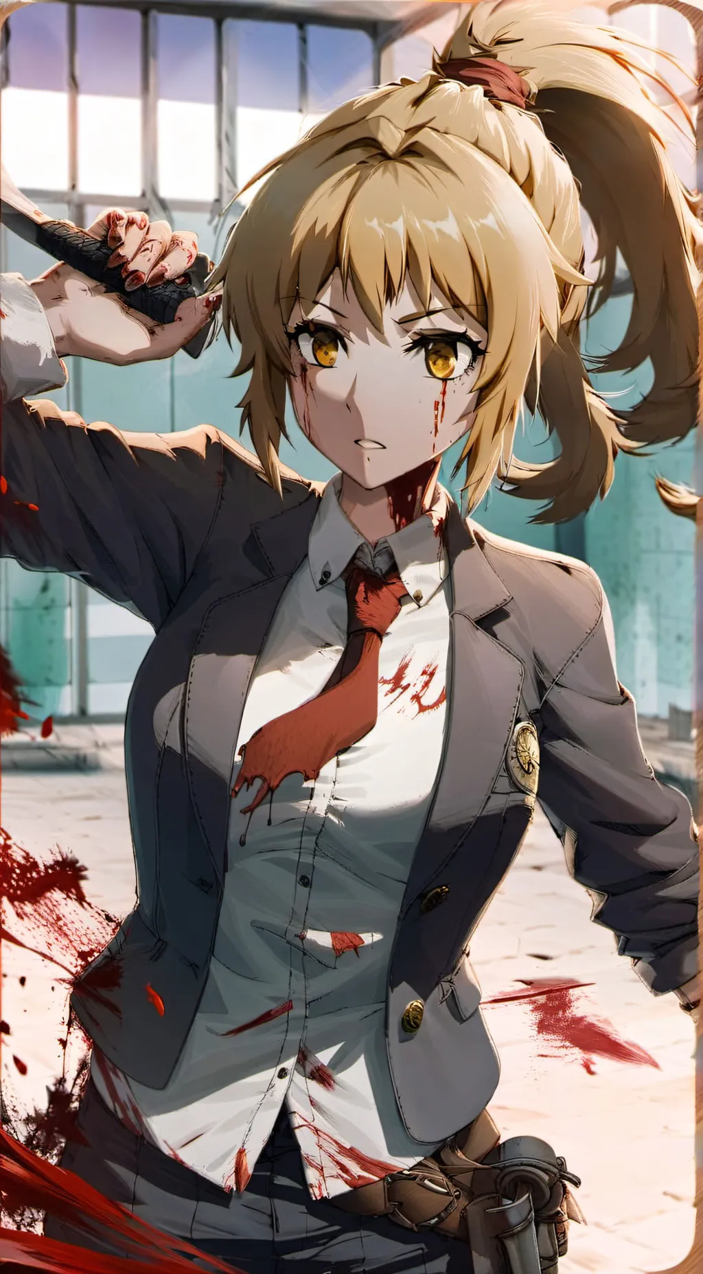 ai character: Mayuko Nise background