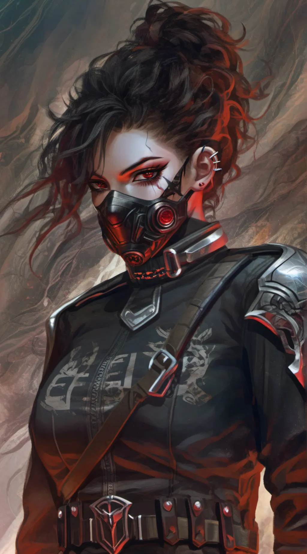 ai character: Commander Lilith background